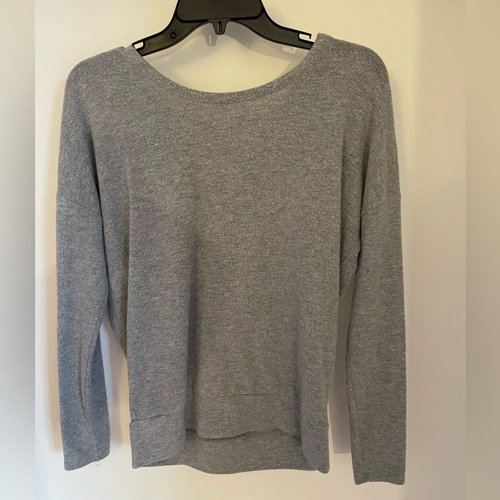 CHA SOR Grey Long Sleeve Shirt